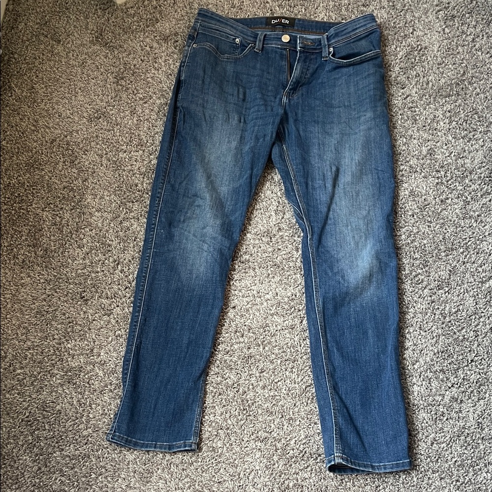 Classic Indigo Straight-Leg Jeans